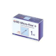 bd siringhe insulina 1 ml 29g 12