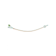 safety catetere foley 2 vie silicone trasparente ch18 scanalatura, safety, catetere urinario, 1 pezz