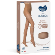sauber linea classica 70 den - collant maglia microrete (13-17 mmhg) - taglia 2 beige
