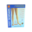 autoreggente calza medicale k1 punta aperta unisex 18-21 mmhg m 5 - luropas