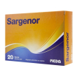 meda pharma linea benessere energia sargenor integratore 20 flaconcini 5 ml