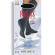 solidea relax unisex 140 den gambaletto compressivo punta chiusa colore naturale taglia 3