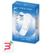 cerotto prontex white strips in tessuto non tessuto bianco sterile scatola 20 cerotti medi