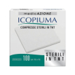 icopiuma 100 compresse sterili in tnt da 10 x 10 cm