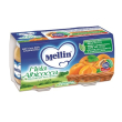 mellin omogeneizzato mela albicocca 2x100g