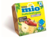 nestle' mio frutta grattugiata mela e pera 4 x 100 grammi