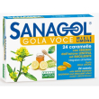 sanagol gola voce al gusto miele limone (24 pastiglie)