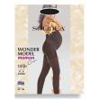 wonder model maman 140 sheer collant gestante nero xl