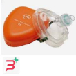 mascherina per rianimazione pocket mask con bordo pneumatico per la rianimazione bocca a bocca con v