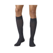 lui&lei - gambaletto preventivo a compressione 15-20 mmhg in cotone nero taglia 2
