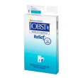 jobst relief calza compressiva 20-30mmhg mono sinistro taglia m - compressione terapeutica per soste