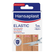 hansaplast elastic cerotto elastico 1 m x 6 cm, adesivo forte, protezione ferite e lesioni