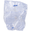 sacca raccolta urina da letto in pvc non sterile volume 2 litri tubo l