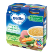 mellin pappa completa coniglio 2x250g - alimento per bambini a base di coniglio, verdure e pastina