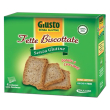 giusto senza glutine fette biscotate dorate 250 grammi