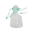 maschera per ossigenoterapia con tubo e reservoir