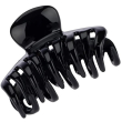 beautytime cactus pinza per capelli piccola colore nero 1 pezzo