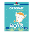 master-aid® ortopad® cotton boys 76 x 54 mm 20 pz cerotto