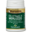 olio di fegato merluzzo 70 capsule - integratore con vitamina e