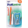 plakkontrol minigrip scovolino 0,4mm, plakkontrol, scovolino interdentale, 10 pezzi, rimozione placc