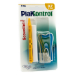 plakkontrol scovolini 0,7mm, scovolini interdentali, 10 pezzi, rimozione placca, igiene orale