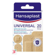 cerotto hansaplast universal resistente all'acqua 4 forme assortite 20 pezzi