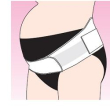 jolie maman fascia gestante bianca (78-87) m