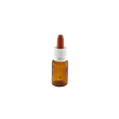 flacone di vetro da 20 ml + contagocce a sigillo