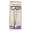 pinzetta depilatoria inox punta obliqua