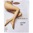 solidea venere collant a compressione 70 den color cammello taglia 2/m