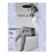 marilyn 70 sheer calza autoreggente visone 1 - autoreggenti 70 den color visone