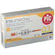 pic insumed siringhe per insulina 0,3ml 30gaugex 8mm 30pezzi