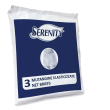 serenity 3 mutandine elasticizzate a rete per incontinenza taglia s