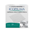 icopiuma compresse sterili di garza idrofila 10x10 cm 25 pezzi
