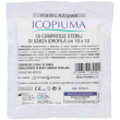 icopiuma garza compressa idrofila 10x10 cm 50 pz compresse