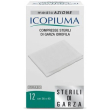 icopiuma compresse sterili di garza idrofila - 12 garze da 36 x 40 cm