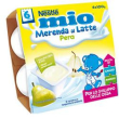 nestle mer latte pera 4x100g