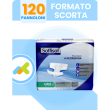 soffisof classic super 8 gocce 30 pezzi - pannolone a mutandina con aloe per incontinenza da media a