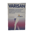 varisan gambaletto corto a compressione graduata punta aperta classe iii taglia 3 colore beige