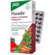 floradix linfa d'erbe ricca di ferro 84 tavolette - integratore per stanchezza e affaticamento
