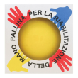 p.b. pharma hand ball pallina per rieducazione soft colore giallo