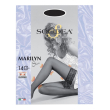 marilyn 140 sheer calza autoreggente nero 2 1 pz altro