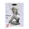 marilyn 140 sheer calza autoreggente nero 3