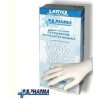 pb pharma glove guanto in lattice libero da polvere taglia l 100 pezzi