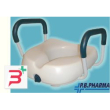rialzo per wc con braccioli 12,5cm 1 pezzo articolo let024