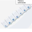 pilloliera sittimanale plastica