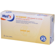 guanto in vinile confort misura extra small antiaderente biocompatibil