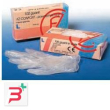 guanto in vinile confort misura media antiaderente biocompatibile utilizzabile anche a contatto con