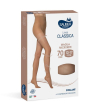 sauber pharma - linea classica - collant maglia microrete 70 den (13-17 mmhg) - taglia 4 bisquit