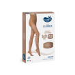 sauber linea classica 140 den - collant maglia microrete (18-22 mmhg) - taglia 4 bisquit